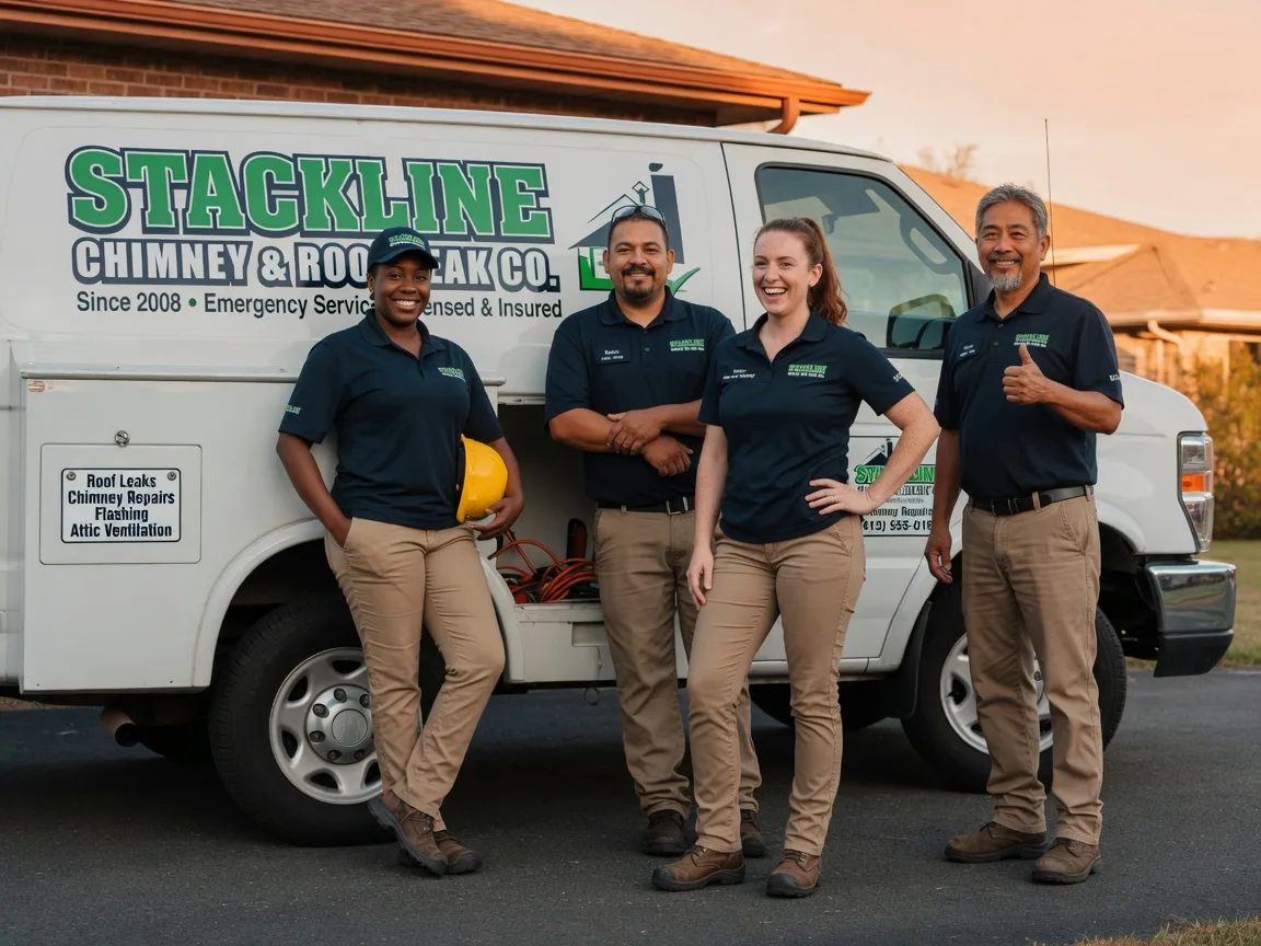 Chimney flashing repair company in Creedmoor, NC